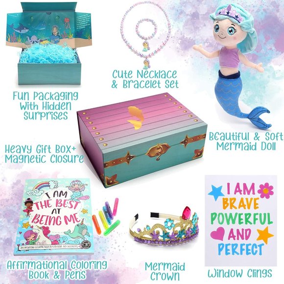 The Memory Building Company Toy - Large Mermaid‎ Surprise Box - Picture 2 of 8